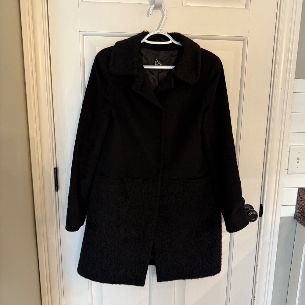 Cinzia Rocca Angora/Wool Coat